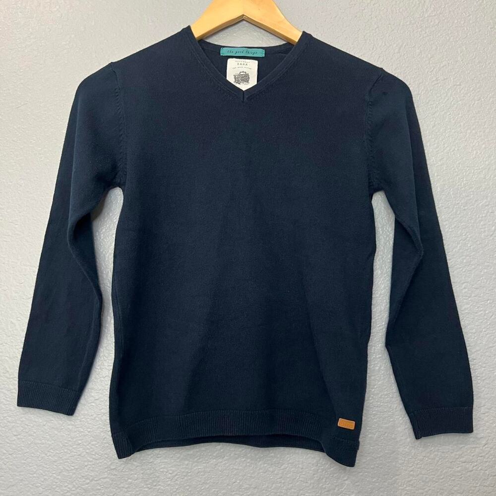 Zara Kids navy blue sweater